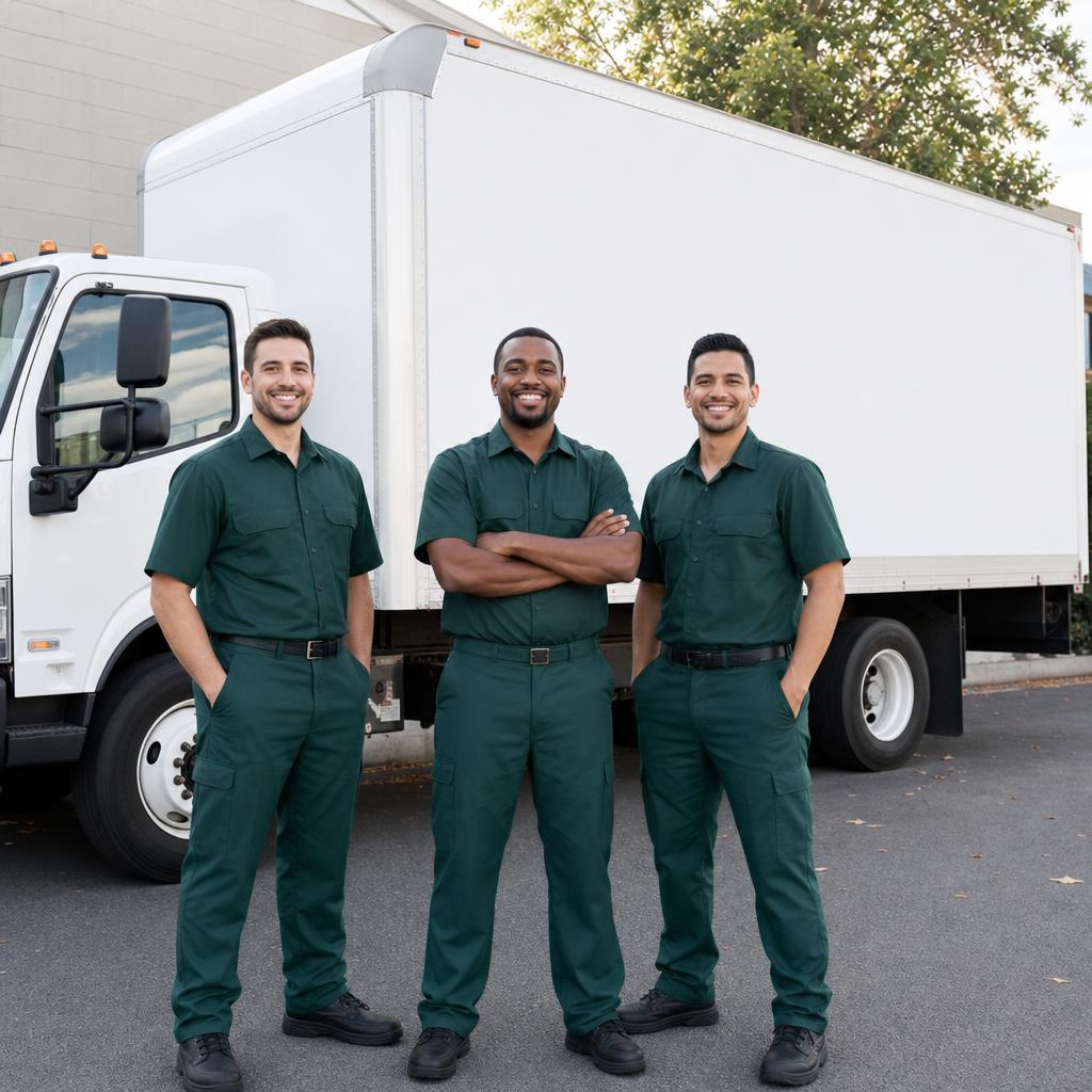 Unser Team bei der professionellen Messie-Wohnung Räumung